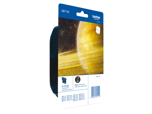 LC1100BKBP inkcartridge brother lc-1100 zwart