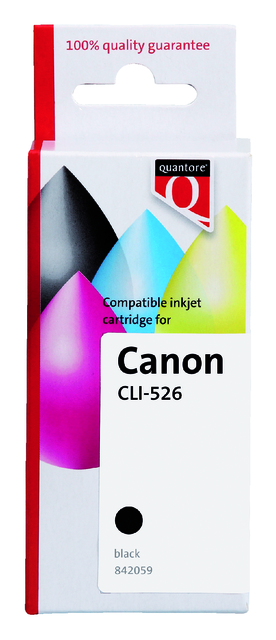 K20380PR inkcartridge quantore can cli-526 zwart