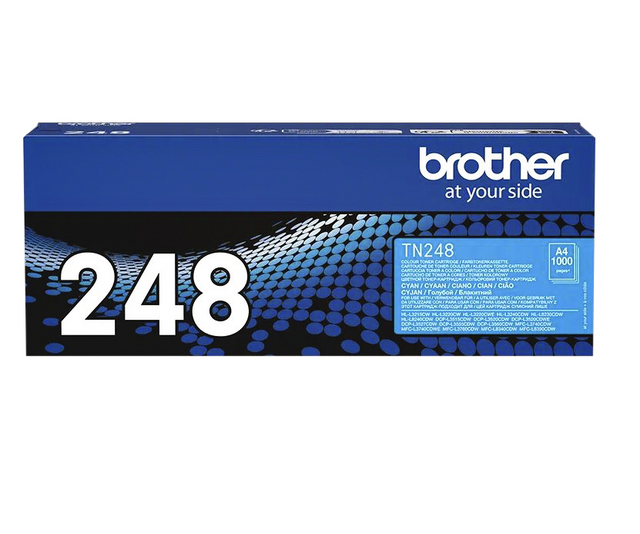 Toner Brother TN-248C blauw Toner Brother TN-248C blauw
