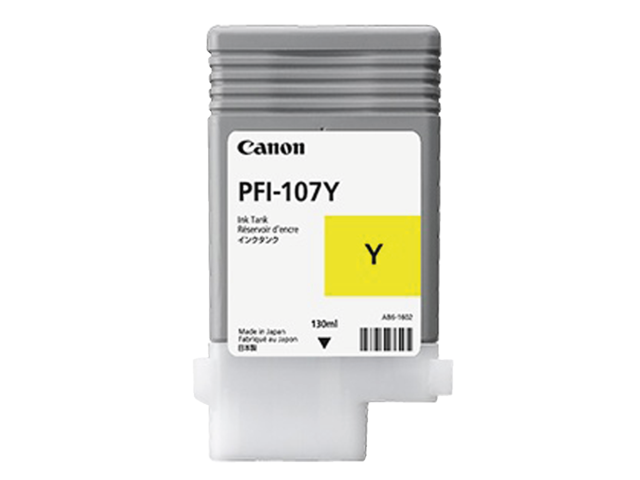2139867 inkcartridge canon pfi-107 geel