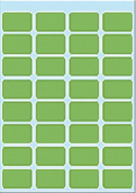 Etiket HERMA 3645 12x19mm groen 160stuks