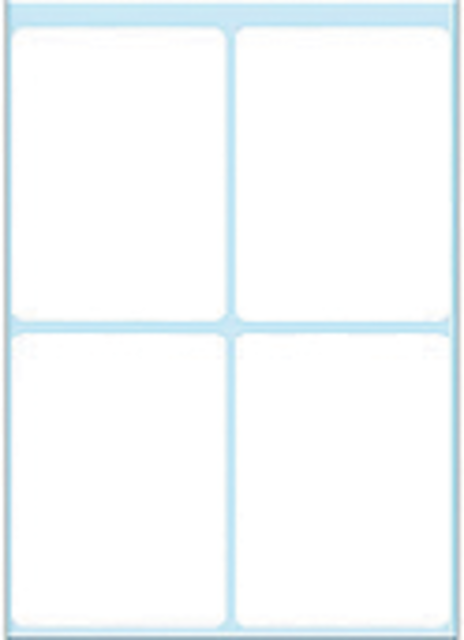 Etiket HERMA 3755 40x55mm wit 28 stuks