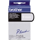 Brother TC-195 Tape, Wit op helder, 9mm. Brother TC-195 Tape, Wit op helder, 9mm.