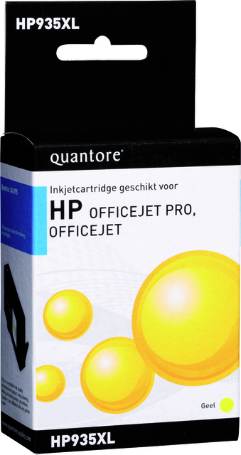 K20593PR inkcartridge quantore hp 935xl c2p26ae hc geel