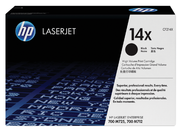 Tonercartridge HP CF214X 14X zwart Tonercartridge HP CF214X 14X zwart