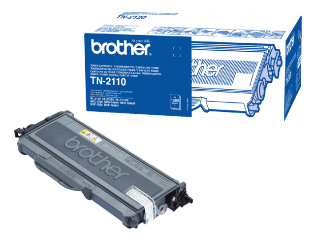 Toner Brother TN-2110 zwart Toner Brother TN-2110 zwart