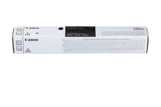 Tonercartridge Canon C-EXV 66 zwart Tonercartridge Canon C-EXV 66 zwart