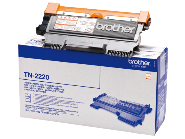 TN2220 toner brother tn-2220 2.6k zwart