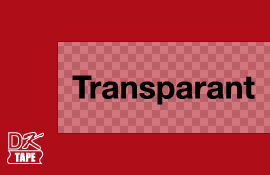 DK-22113 Doorlopende plastic tape 62mm x 15,24m - transparant - zelfklevend DK-22113 Doorlopende plastic tape 62mm x 15,24m - transparant - zelfklevend