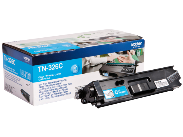 TN326C toner brother tn-326 3.5k blauw
