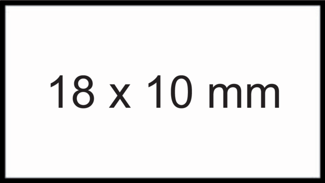 Prijsetiket 10x18mm Sato PB1 afneembaar wit