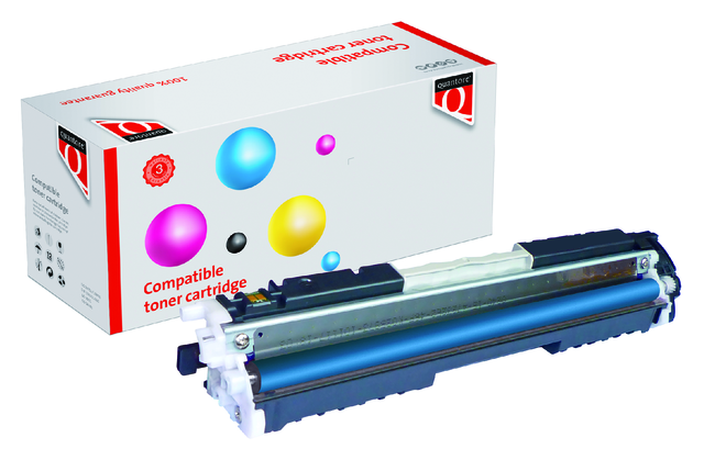 K15729PR tonercartridge quantore hp cf351a 1k blauw