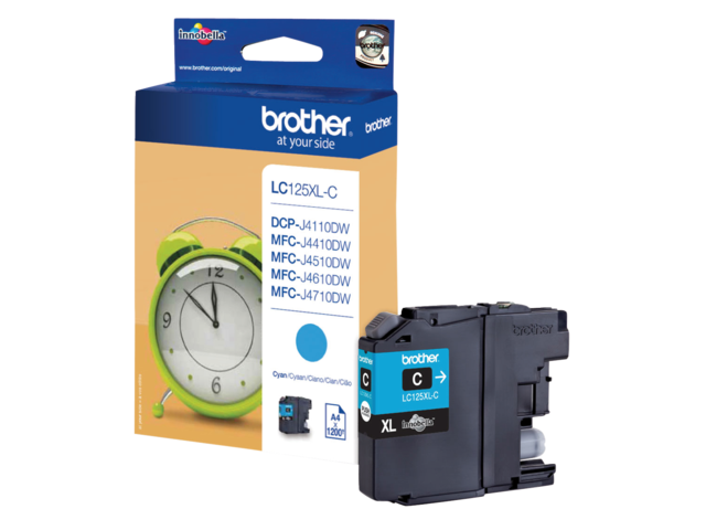 LC125XLC inkcartridge brother lc-125xl blauw