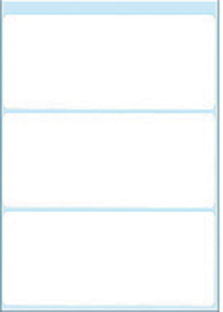 Etiket HERMA 3756 36x82mm wit 21 stuks