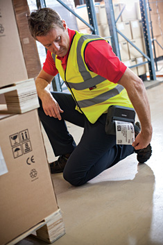 Brother mobiele printer in het magazijn Brother mobiele printer in het magazijn