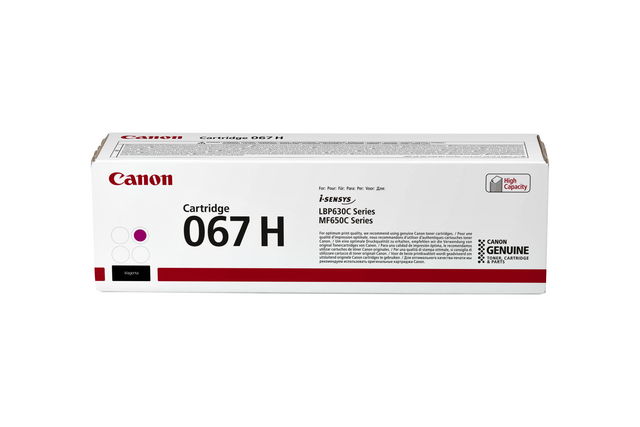 Tonercartridge Canon 067H rood Tonercartridge Canon 067H rood