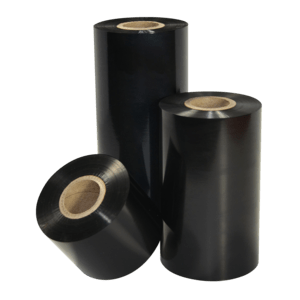 Thermal transfer ribbons, Zebra, hars, 83mm, 450m, Buitenkant, Wit