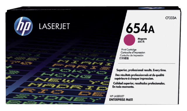 Tonercartridge HP CF333A 654A rood Tonercartridge HP CF333A 654A rood