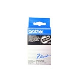 Brother TC-395 Tape, Wit op zwart, 9mm.