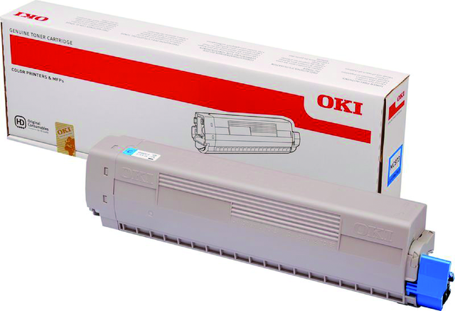 2391415 tonercartridge oki 45862816 10k blauw