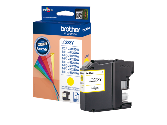 LC223Y inkcartridge brother lc-223 geel