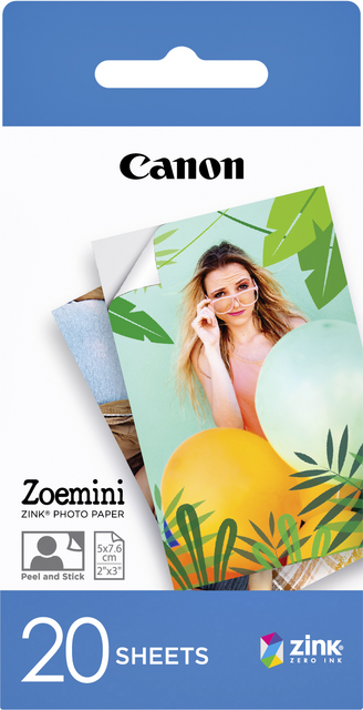 Fotopapier Canon Zoemini ZP-2030 20 vel Fotopapier Canon Zoemini ZP-2030 20 vel