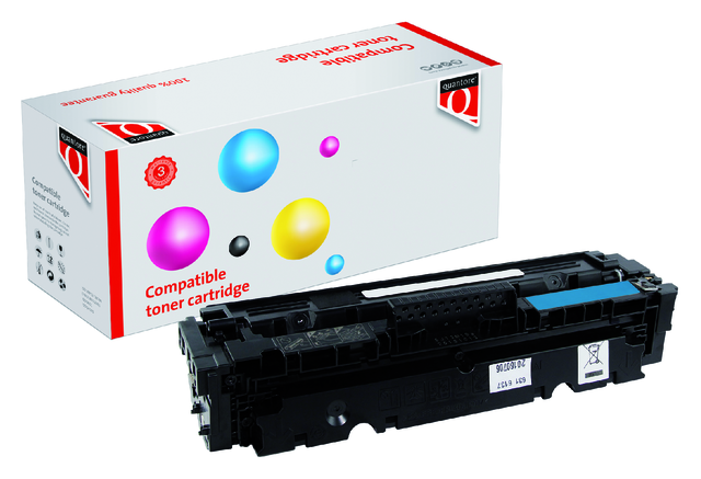 K15943PR tonercartridge quantore hp cf411a 2.3k blauw