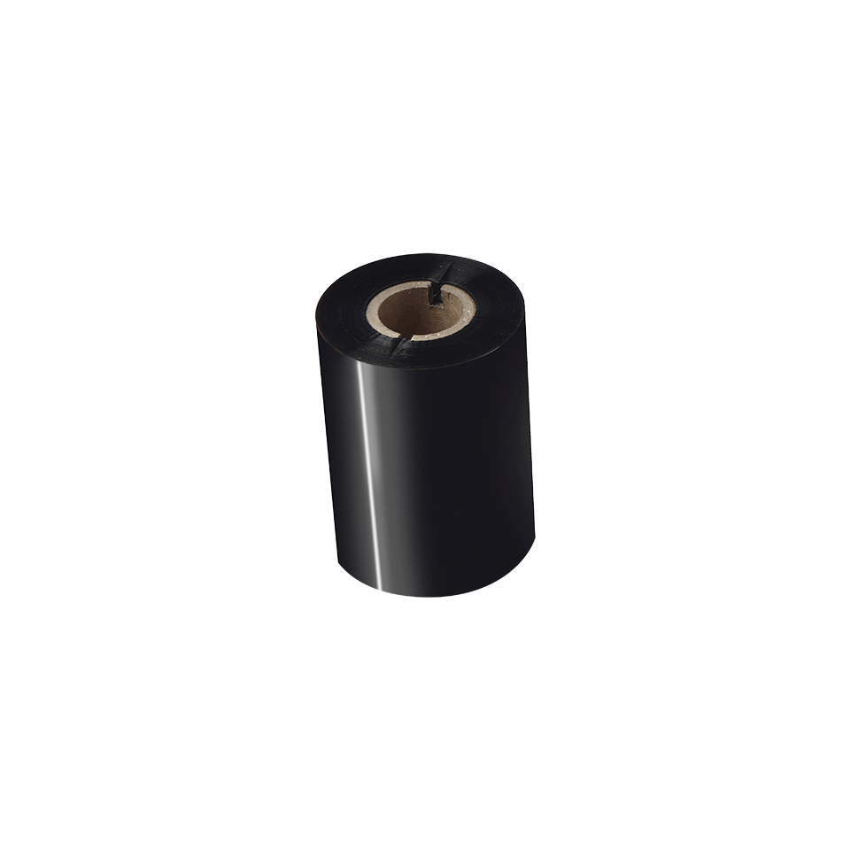 BRS-1D300-080 Thermo-transferrol met standaard hars 80 mm - zwart (300 m)