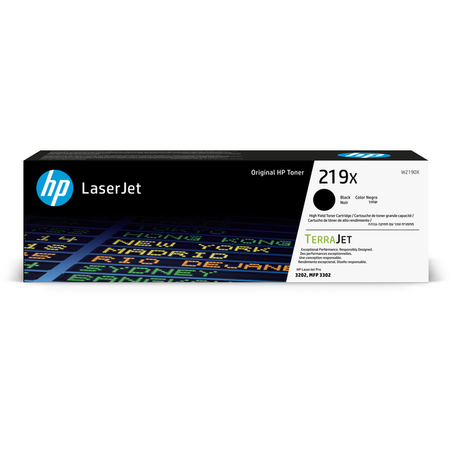 Tonercartridge HP W2190X 219X zwart Tonercartridge HP W2190X 219X zwart