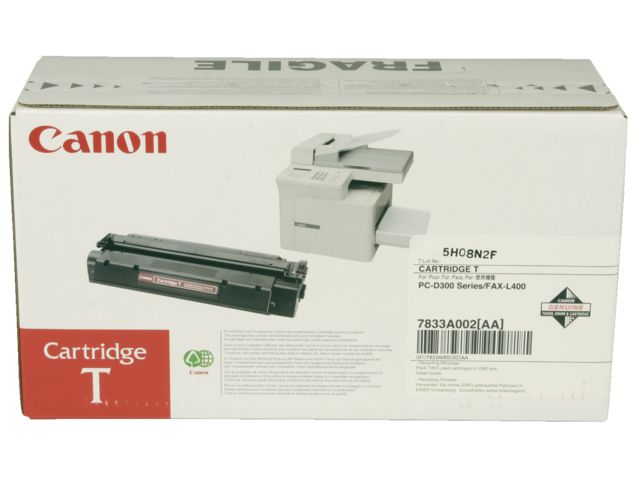 7833A002 tonercartridge canon type t 3.5k zwart