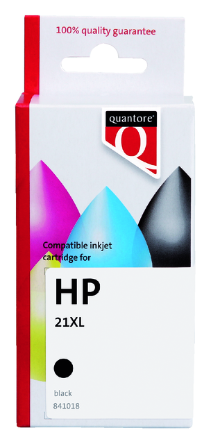 K20232PR inkcartridge quantore hp 21xl c9351ce zwart