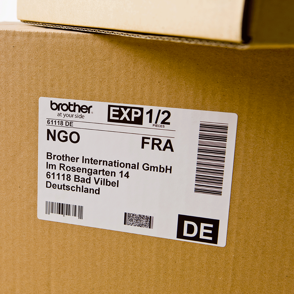 DK-11202 Verzend label 62 x 100 mm