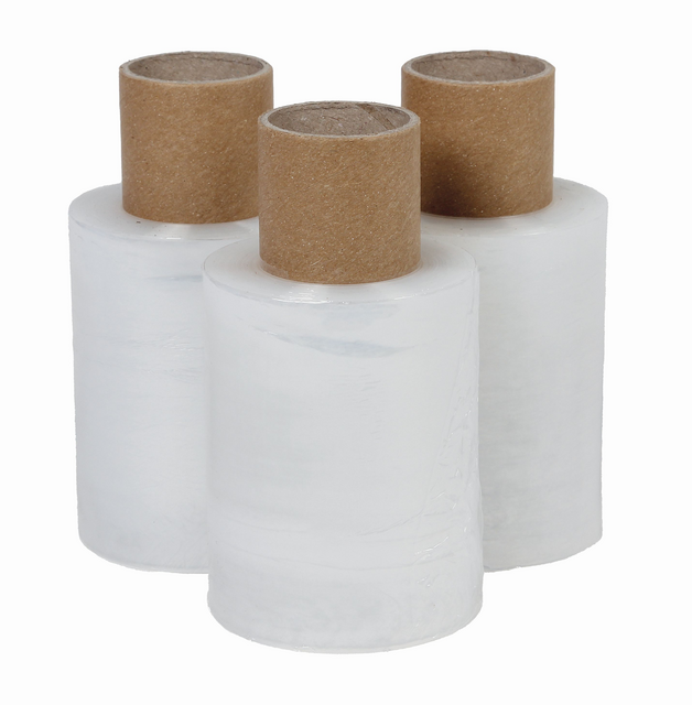 Wikkelfolie IEZZY 100mmx150m 20mu transparant Wikkelfolie IEZZY 100mmx150m 20mu transparant