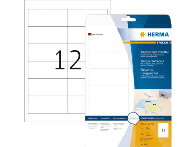 4682 etiket herma 4682 97x42.3mm 300st