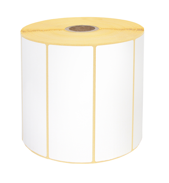 Labeletiket IEZZY Zebra 880191-038D 102x38mm 25mm wit permanent 1790st