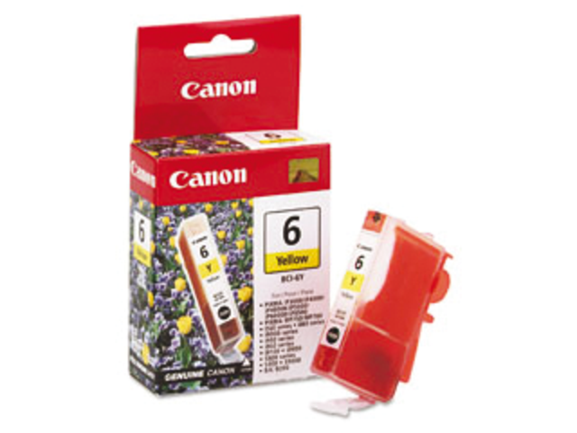 1013963 inkcartridge canon bci-6 geel