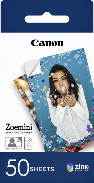 Fotopapier Canon Zoemini ZP-2030 50 vel Fotopapier Canon Zoemini ZP-2030 50 vel