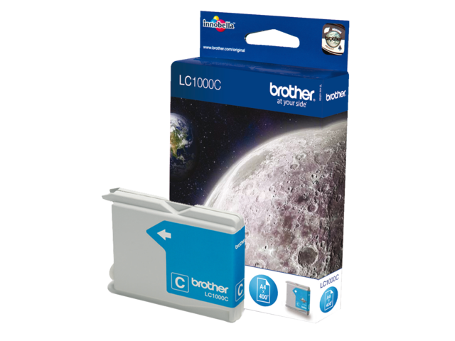 LC1000C inkcartridge brother lc-1000 blauw