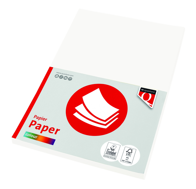 Kopieerpapier Quantore Colour A4 160gr wit 50vel Kopieerpapier Quantore Colour A4 160gr wit 50vel