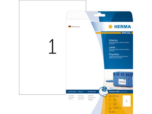 4824 etiket herma inkprint 4824 a4 25st