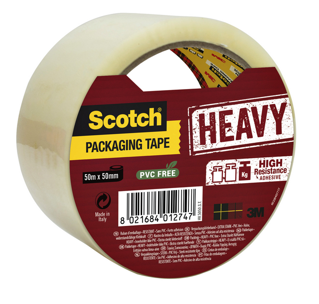 VERPAKKINGSTAPE SCOTCH SECURE SEAL 50MMX50M TR