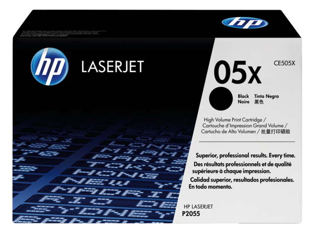 1439611 tonercartridge hp 05x ce505x 6.5k zwart