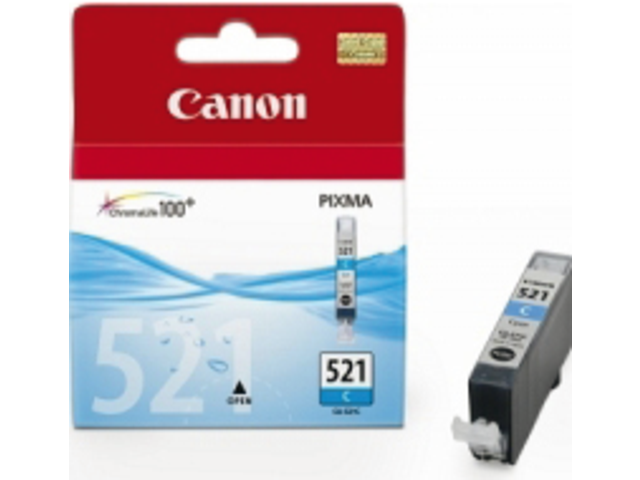 1426774 inkcartridge canon cli-521 blauw