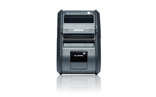 Brother RJ-3150 heeft een kleuren LCD scherm en automatisch labelstripper Brother RJ-3150 heeft een kleuren LCD scherm en automatisch labelstripper