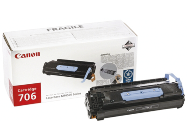1294692 tonercartridge canon 706 5k zwart