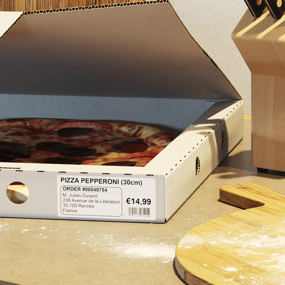 DK-11208 Breed adres etiket 38 x 90mm DK-11208 Breed adres etiket 38 x 90mm