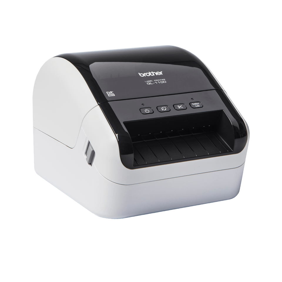 Brother QL-1100 brede labelprinter, USB aansluiting Brother QL-1100 brede labelprinter, USB aansluiting