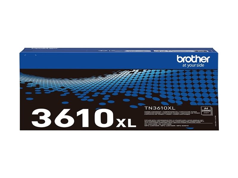 Brother TN3610XL tonercartridge Ultra High Yield, zwart, 25.000 pagina's Brother TN3610XL tonercartridge Ultra High Yield, zwart, 25.000 pagina's