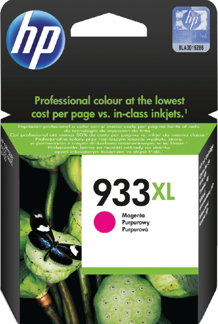 Inktcartridge HP CN055AE 933XL rood Inktcartridge HP CN055AE 933XL rood