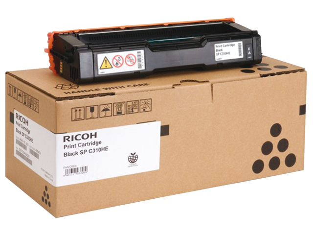 RICT311BK tonercartridge ricoh 407638 2.5k zwart